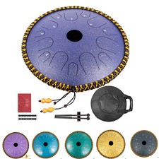 14'' Professional Hand Pan Handpan Drum Steel Tongue Drum Sound Travel Bag