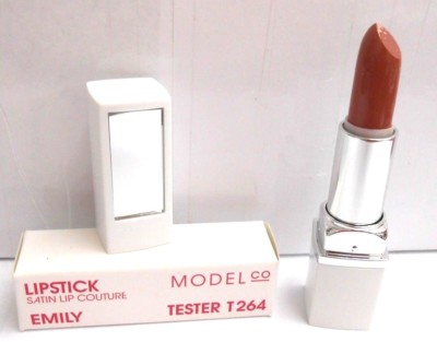 Model Co Lipstick  with mirror Satin Lip Couture Full Size EMILY