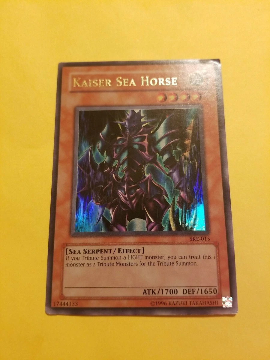 Yu-Gi-Oh! Karte 'Kaiser Sea Horse' – Englisch, Aus Structure Deck: Saga Of Blue-Eyes