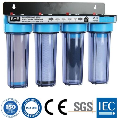 Sistema di filtrazione acqua BMB-1000 Hydra per tutta la casa (punto di ingresso) - Foto 2 di 11