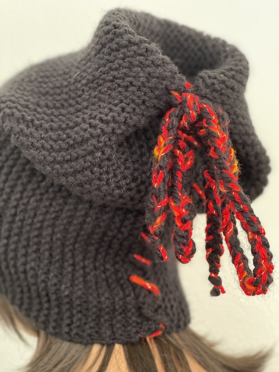 Hand Knits 2 Love Slouch Beanie Hat Cap Unique Design  display picture 1