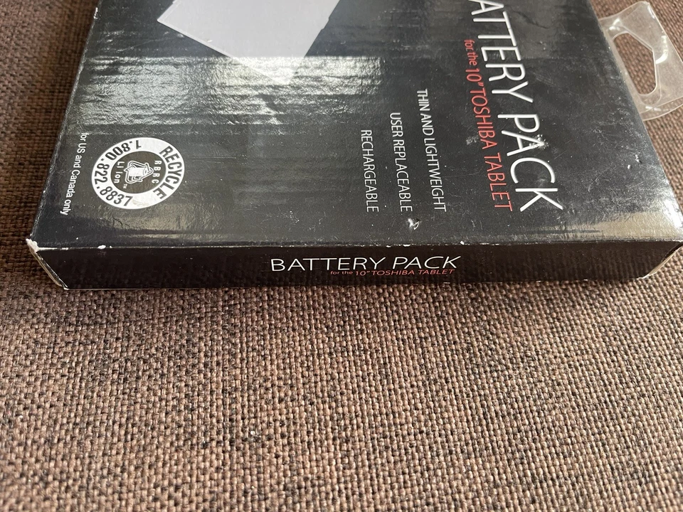 Batería Toshiba 10” Tablet Toshiba Reemplazable Recargable Foto 3 de 4