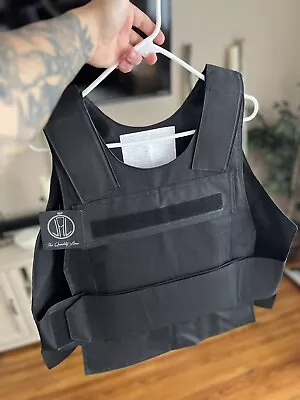 STRIKE FACE LEVEL lllA SOFT BALLISTIC BULLET PROOF VEST W/PANELS FITS L-XXL + FREE SHP 🎅