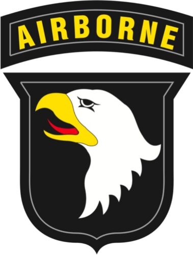 101st Airborne Army (2 small or  1 Large) Vinyl Decals Stickers Military Emblem - 第 1/1 張圖片