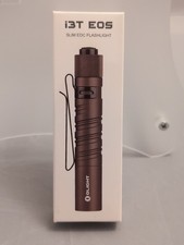 Olight I3T EOS Desert Tan 180 Lumens Slim Tail Switch EDC Flashlight w/Battery