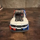 LEGO Built Race Car Vehicle Model Red White Blue #75 Plastic Cars Vehicles — photo 2