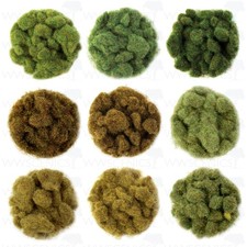 WWScenics Static Grass 4 & 6mm Model Railway Scenery Flock Wargame Terrain Base