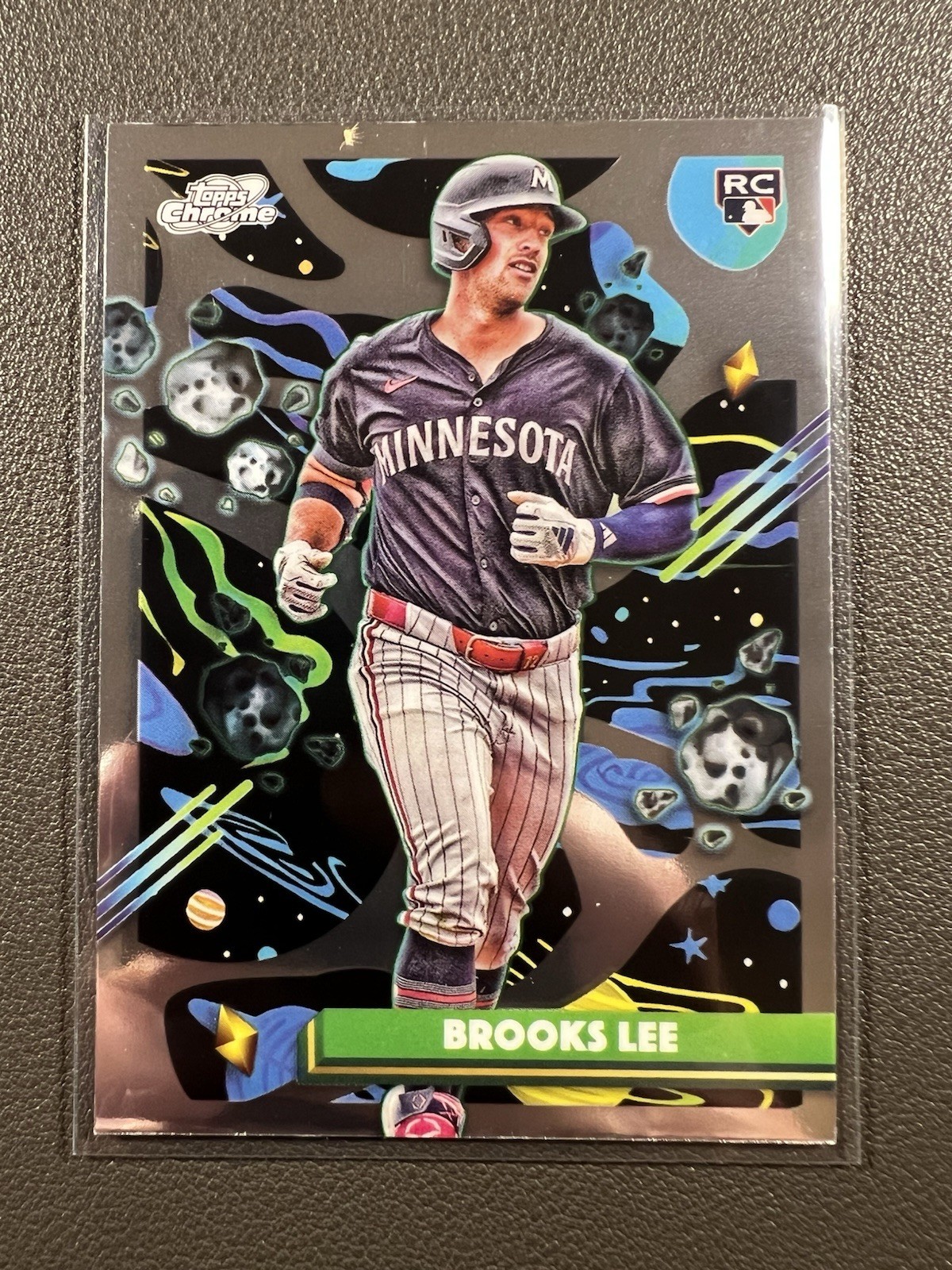 2025 Topps Chrome Cosmic Baseball Brooks Lee RC #129
