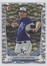 2014 Bowman Draft Top Prospects Silver Ice Christian Binford #TP-65 0w8