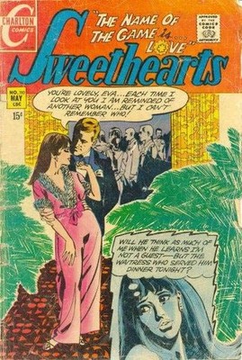 Sweethearts (Vol. 2) #110 VG; Charlton | low grade - May 1970 Waitress Crying Co