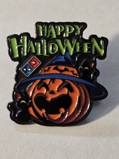 Domino's Pizza "Halloween" #3 ENAMEL Pin, Hat Pin, Shirt Pin Jack-O-Lantern