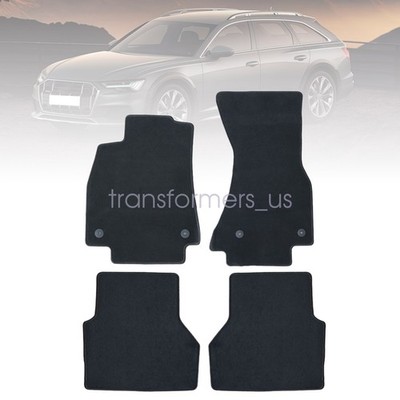 For 2019-2025 Audi A6 / S6 Replacement Front & Rear Floor Mats Carpet Velour New