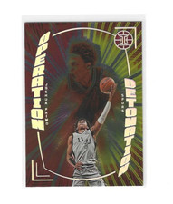 2021-22 Panini Illusions Operation Detonation Asia Red Yellow #19 Joshua Primo