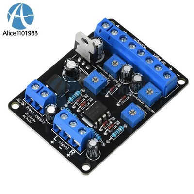 AC9-12V DC12-18V Pre-amplifier VU Level Meter Driver Board DB Level Meter Driver