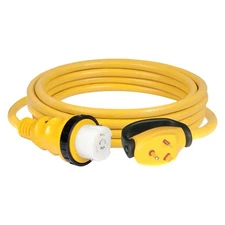 ParkPower 25' Extension Power Cord 50A Locking Male x 30A Straight Female