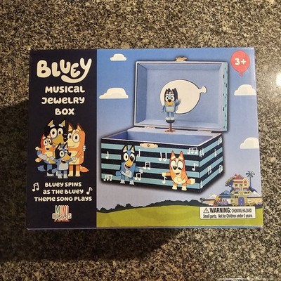 Mini Treasures Musical Rotating Jewelry Box with Balloon Mirror Cartoon Gift