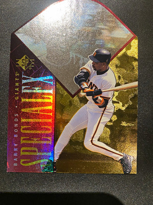 Upper Deck 1996 SP Barry Bonds #25/48 Hologram Serial Numbered SF Giants