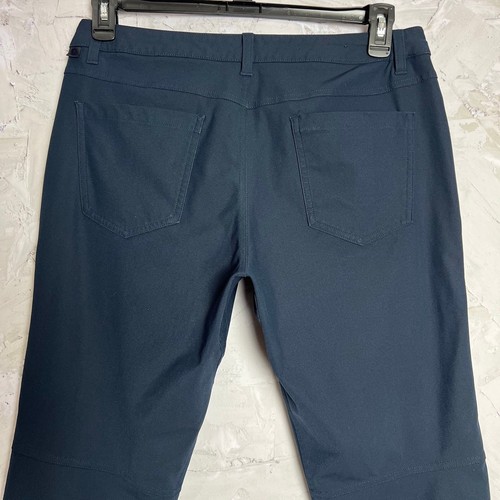 Pantalón Lululemon ABC Calce Ajustado Elastizado Chino PARA HOMBRES 32 x 30 Azul Marino SUAVE 5 Bolsillos Jean - Imagen 8 de 10