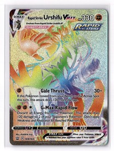 Rapid Strike Urshifu VMAX (Secret) 169/163 SWSH05: Battle Styles Holo NM