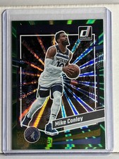 2023-24 Panini Donruss - Mike Conley #13 Holo Green Laser