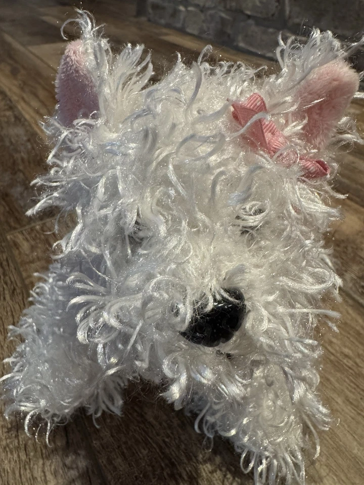 Webkinz by Ganz Lil Kinz White Terrier Dog No Code - Image 2 of 4