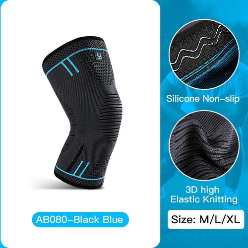 2pz Tutore di compressione di supporto per ginocchio artrite da corsa ginocchier - Imagen 7 de 29