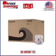 Boardwalk 2-Ply Toilet Tissue, Septic Safe, White, 400 Sheets/Roll, 96 Rolls/Car