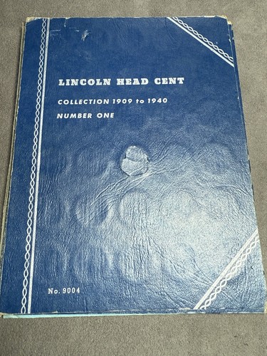 Lincoln Head Cent Collection Book Mostly Complete Including 1914-d 1c Penny - Picture 9 of 9
