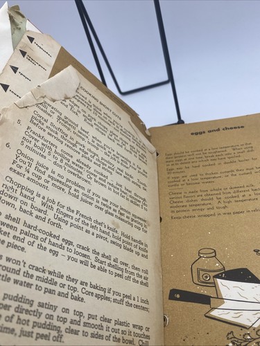 VTG MY RECIPES 3 Ring Binder Recipe Holder w/ Envelopes Full Of clipped recipes - Picture 10 of 18