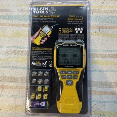 Klein Tools VDV501-851 - Scout Pro 3 Cable Tester Kit *Brand New + FREE Shipping