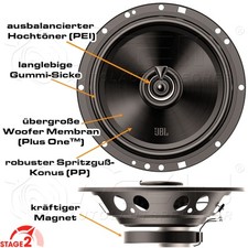 Pioneer Lautsprecher Komplett-Set 16,5cm Für Audi A3/A4/A8 – Front & Heck, Inkl. Adapter