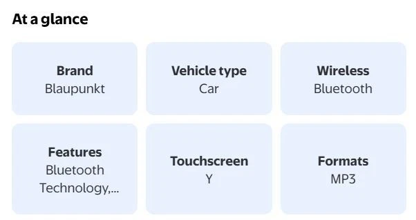 Blaupunkt OMAHA 206 Care Stereo Bundle - CD & MP3 Receiver & 6.5" Speakers - Image 2 of 4