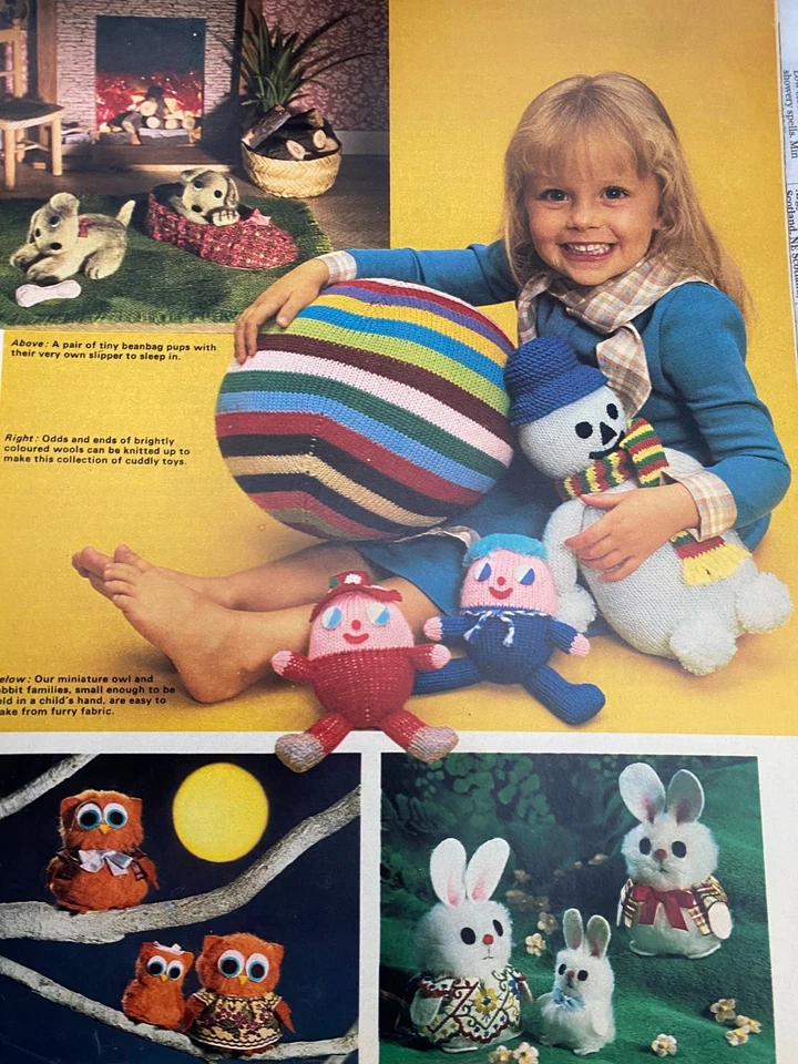 Jean Greenhowe Great Toy Collection Rag Dolls to Sew, Snowman, Humpty to Knit - Image 2 of 4