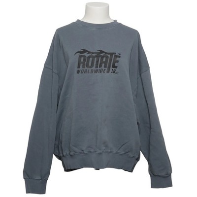 Rotate, Sweatshirt, Größe: 40, Grau, Bio-Baumwolle, Print, Sweat, Damen #32R
