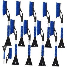  10 Pack 27" Snow Brush and Detachable Ice Scrapers for Car Windshield, Snow 