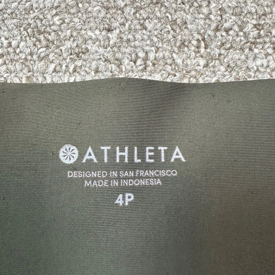 Pantalón cargo de viaje Athleta Sutton Arbor verde oliva para mujer talla 4 pequeño Foto 2 de 4