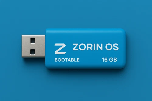CHIAVETTA USB AVVIABILE ZORIN OS 18 ULTIMA VERSIONE S.O. ALTERNATIVO WINDOWS