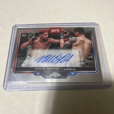 2025 Topps Chrome UFC - Chrome Rookie Autographs Daniel Marcos #CRA-DM (AU, RC)