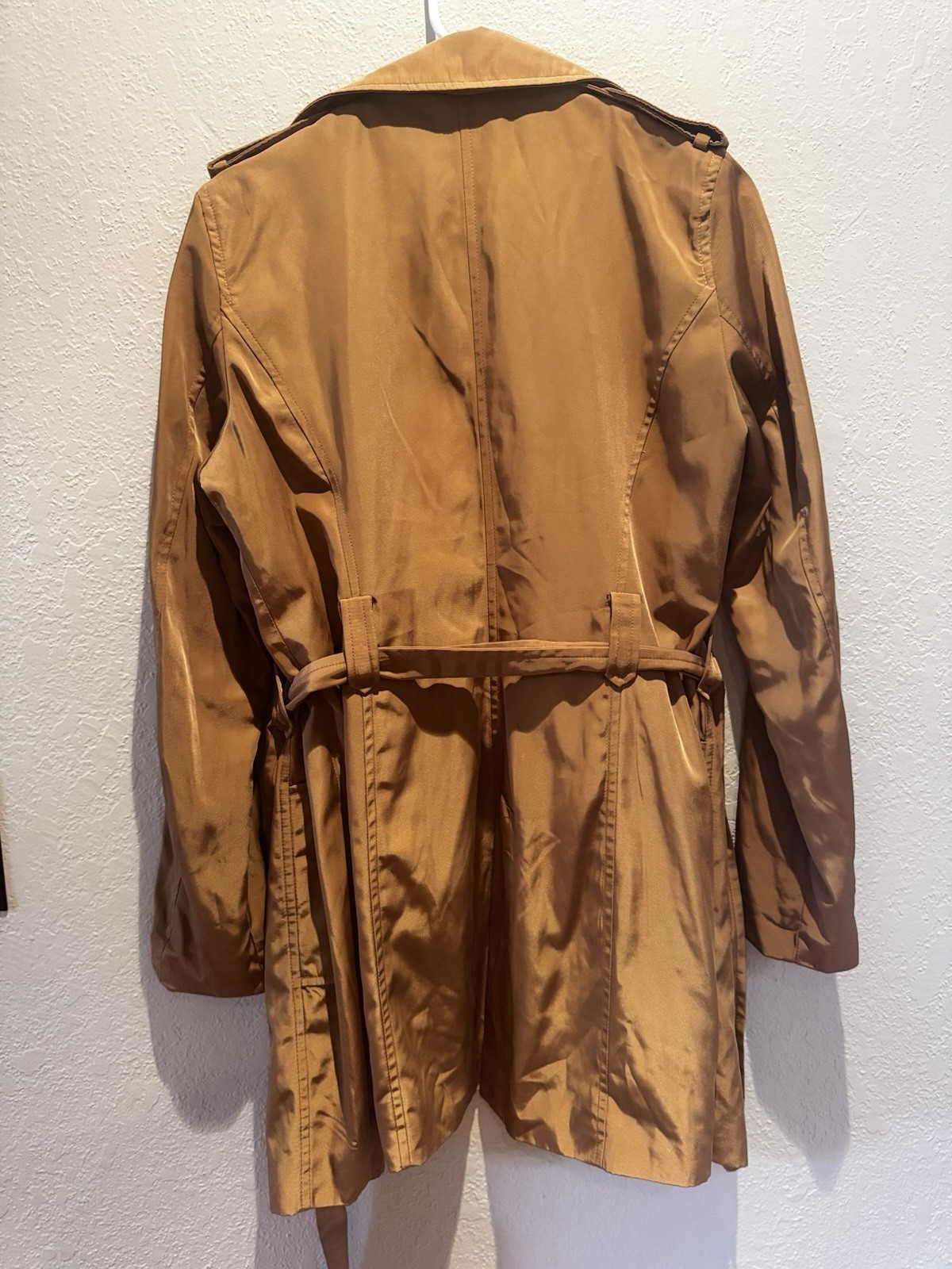 Zara Basic Light Jacket/Raincoat Camel Color Size… - image 3