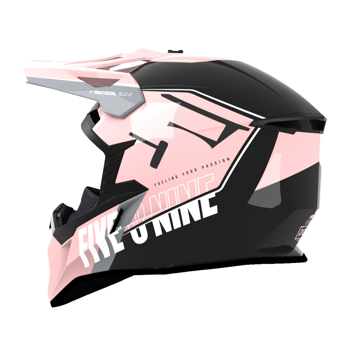 509 Tactical 2.0 Premium Snowmobiling Helmet - Dusty Rose (DOT/ECE)
