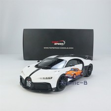 TopSpeed 1:18 Bugatti Chiron Pur Sport white resin car model
