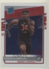 2020 Panini Donruss Rated Rookie Optic Preview Isaiah Simmons #P-349 g1z