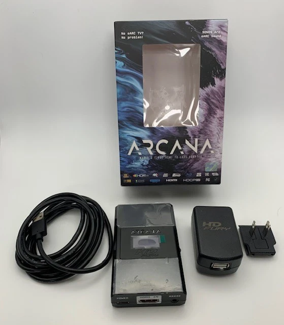 HD Fury Arcana 4K HDMI eARC Adapter – 18Gbps Dolby Atmos HDR – Sonos – Open Box - Image 4 of 4