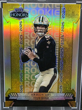 2025 Panini Honors TYLER SHOUGH RC True GOLD #D /10 SAINTS Rookie 1/1 Holo Foil
