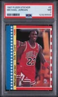 1987-88 Fleer Michael Jordan Sticker #2 PSA 7 NM Chicago Bulls HOF
