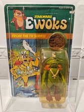 Vtg 1985 Star Wars Ewoks Cartoon King Gorneesh MoC UNPUNCHED Sealed New