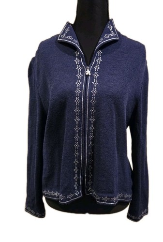 Tiffany Knit Collection Cardigan Womens XS