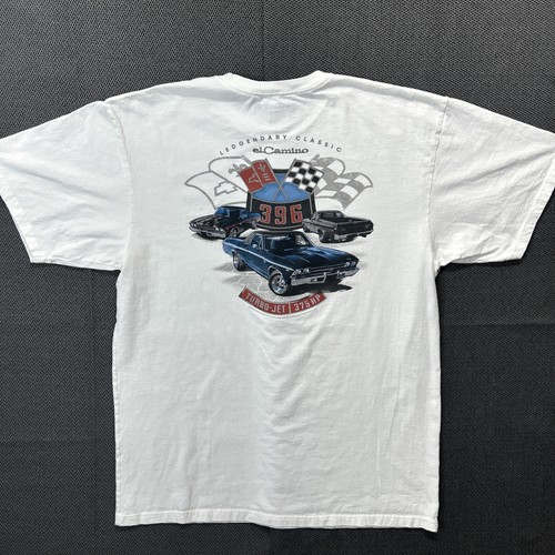 Legendary Classic El Camino 396 Turbo Jet 375 HP T Shirt Size XL - Picture 2 of 6