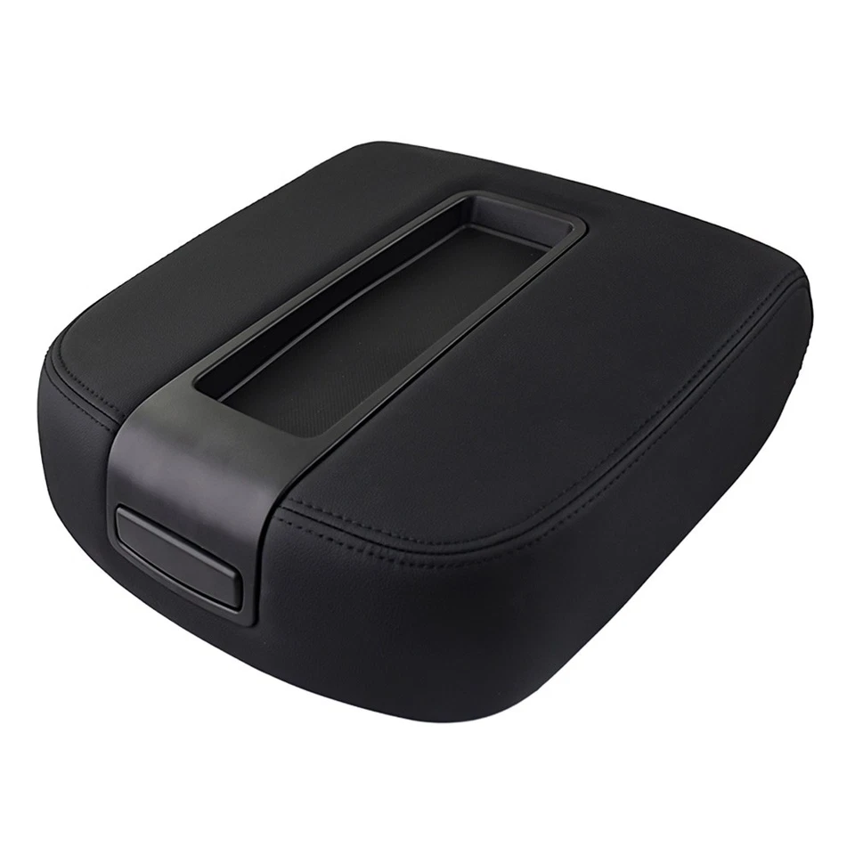 Conjunto de tapa de reposabrazos de consola central delantera para Chevy GMC Silverado Sierra 2007-14 Foto 2 de 4