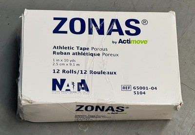 BSN MEDICAL GMBH COLUMBIA ZONAS ACTIMOVE 12 ROLLS 1'' × 30' EXP 7/26